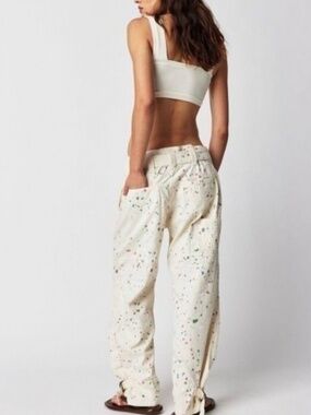 Free people belted painter pants